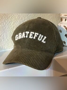 🤎 Grateful Corduroy Hat | Cozy Neutral Aesthetic 🤎